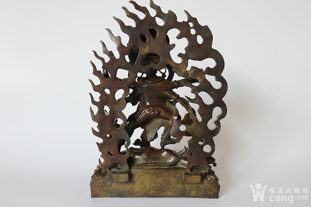 早期回流老铜器六手**佛像摆件 - 造像 - 铜器 - 华夏收藏网