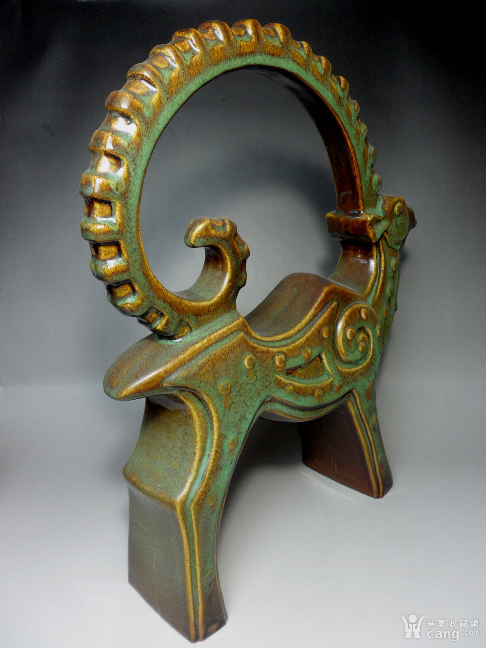 大吉羊瓷塑!韩美林大师款瓷塑作品! - 当代 - 瓷器 - 华夏收藏网