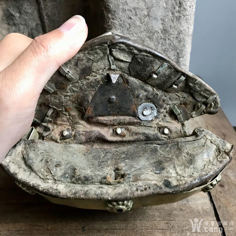 包老百年 藏区回流 **嵌铜火镰包