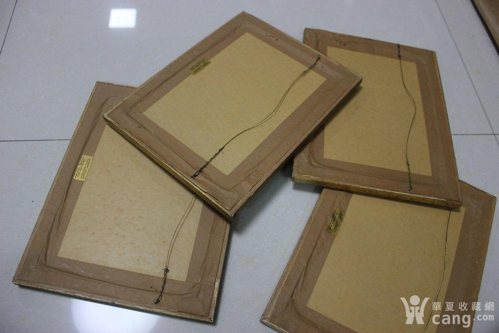 珍贵 清乾隆时期 铜版印刷中国风俗画