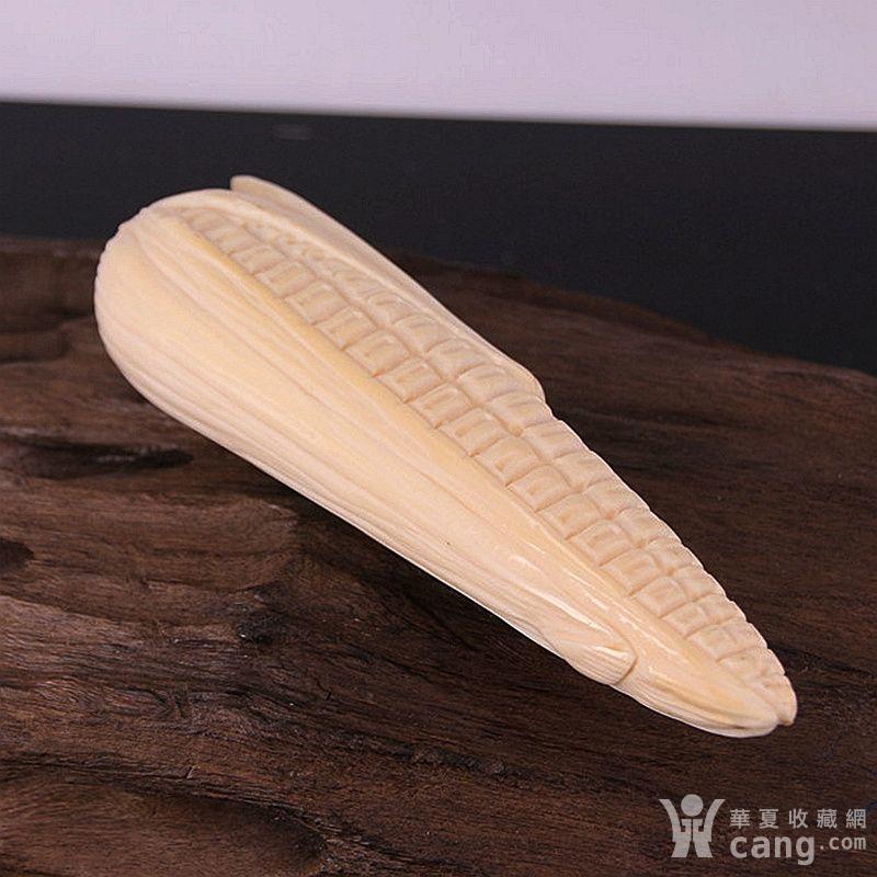 特殊材质 142.5g 仿生玉米雕件