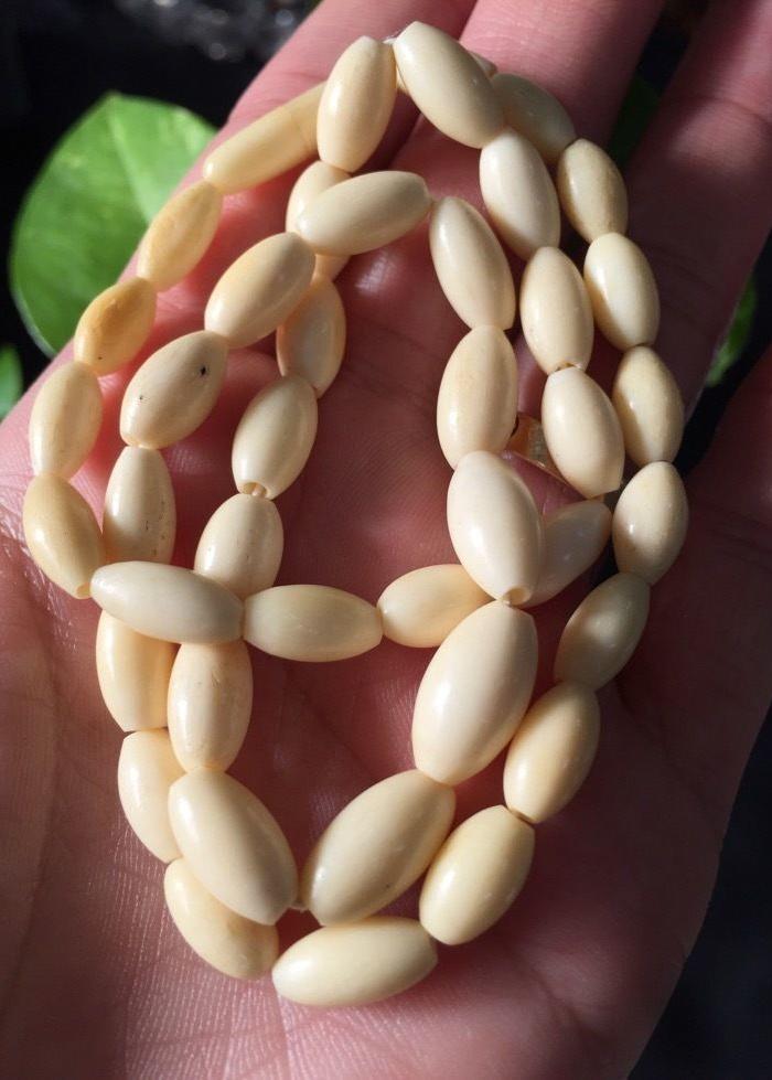 8104欧洲老象骨项链