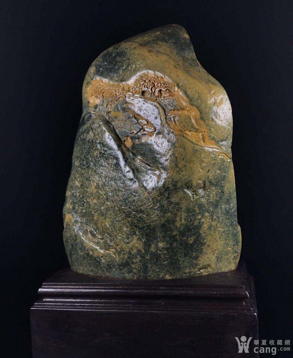 精品寿山石老矿掘性金狮峰牛蛋田黄稻花香里说丰年薄意随型章摆件!