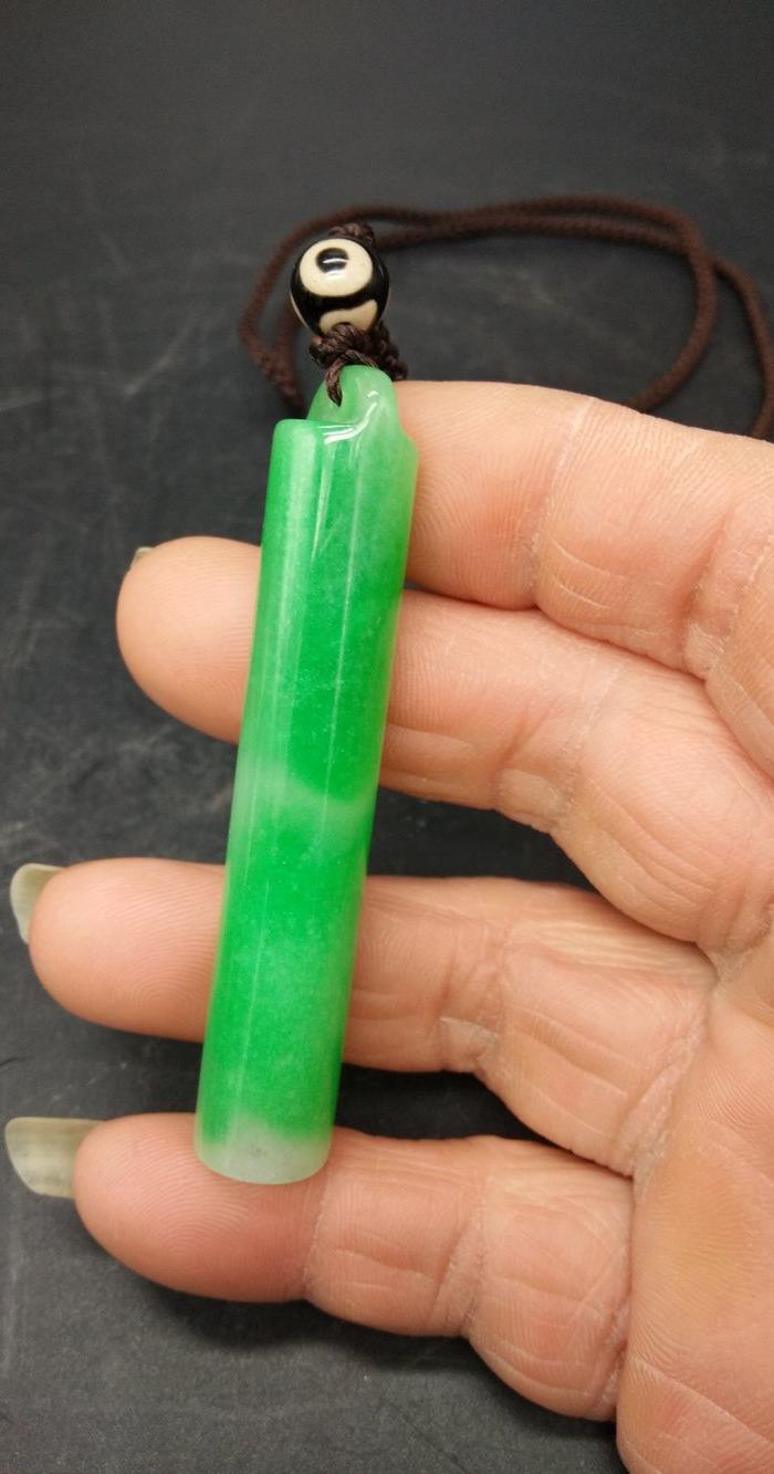 老翡翠翎管_在线拍卖_在线拍卖网_艺术品拍卖_古玩拍卖_华夏收藏网