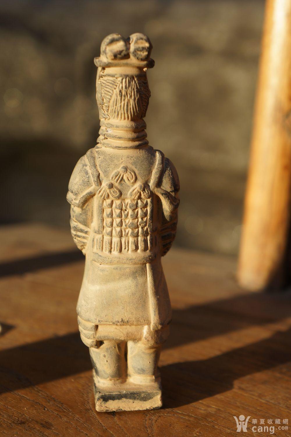 八十年代兵马俑人物泥塑