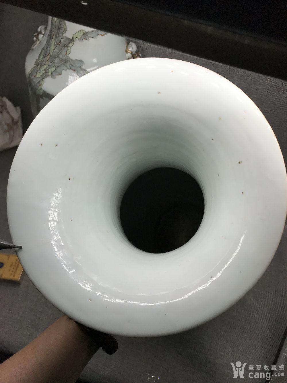 民国余同昌作教子篇大瓶一对