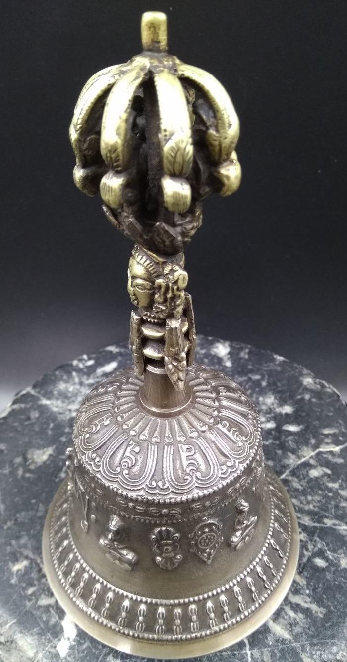 回流 藏传法器 金刚铃_在线拍卖_在线拍卖网_艺术品拍卖_古玩拍卖_华