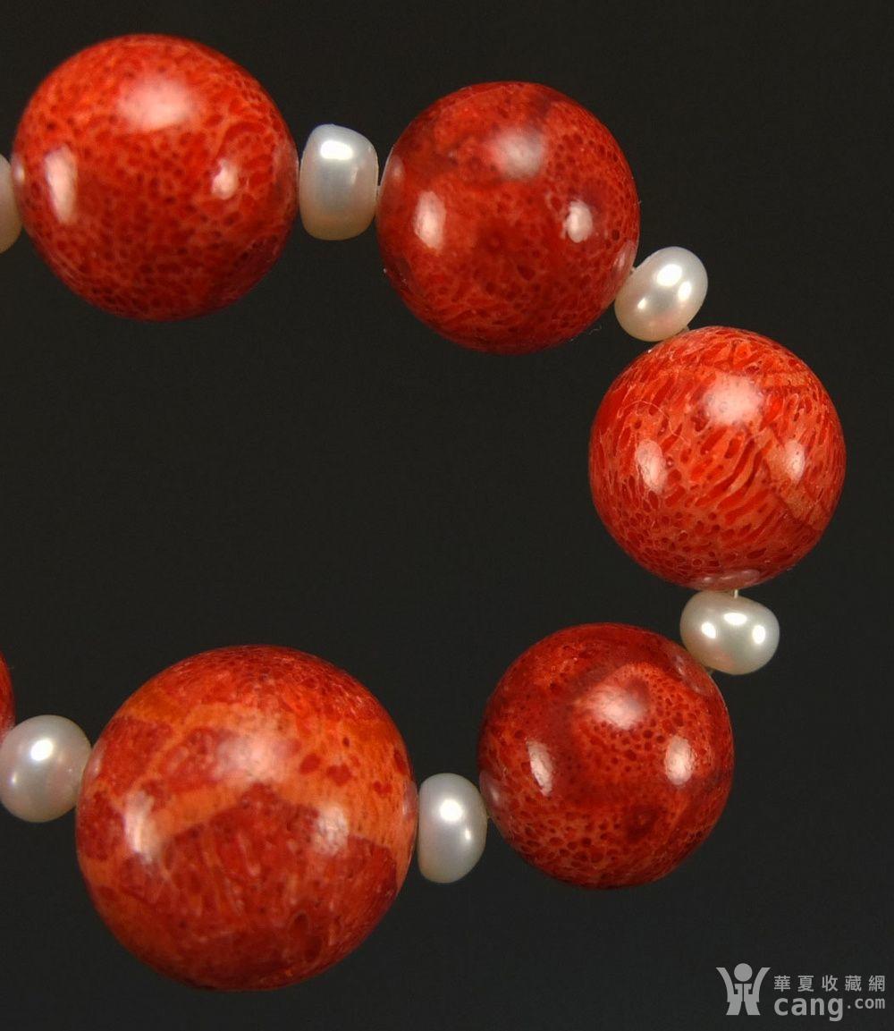 天然孩儿面草珊瑚项链