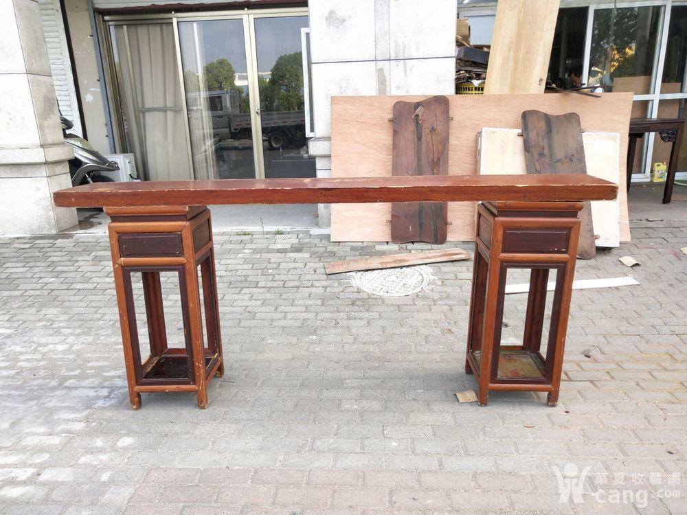 皮壳漂亮银杏木搁几一个