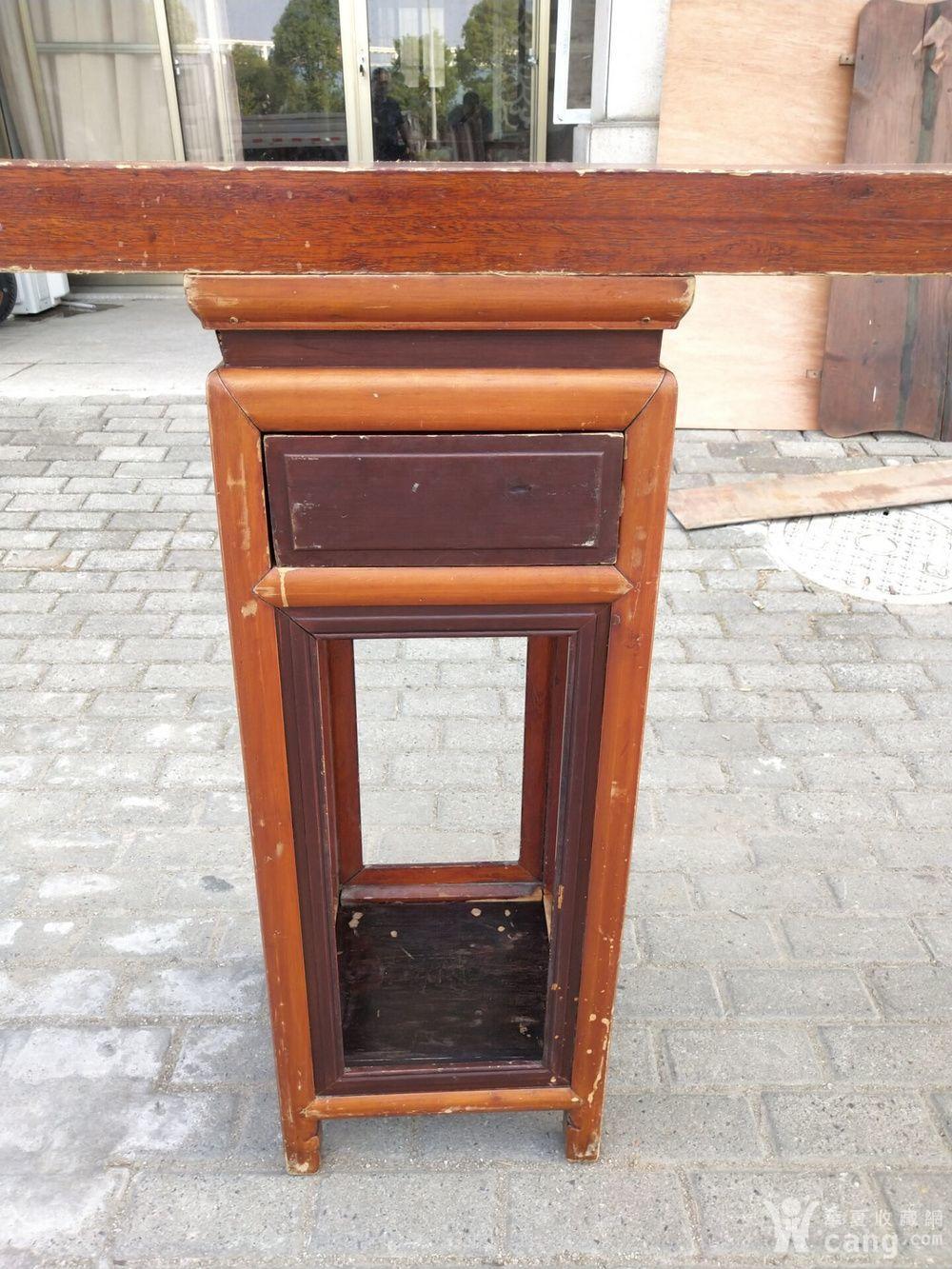 皮壳漂亮银杏木搁几一个