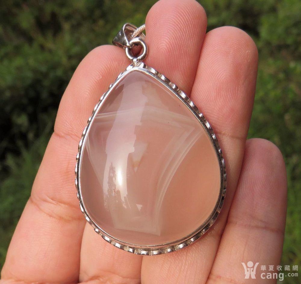 天然精雕保山南红 荔枝冻 大 水滴 吊坠