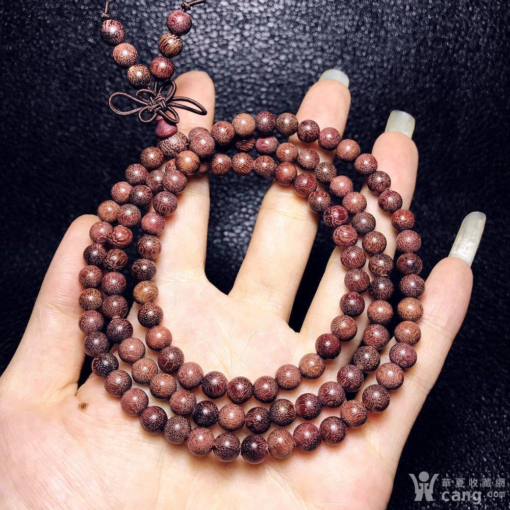 天然南美进口紫芯木紫苏木紫罗兰木6mm圆珠108佛珠手链