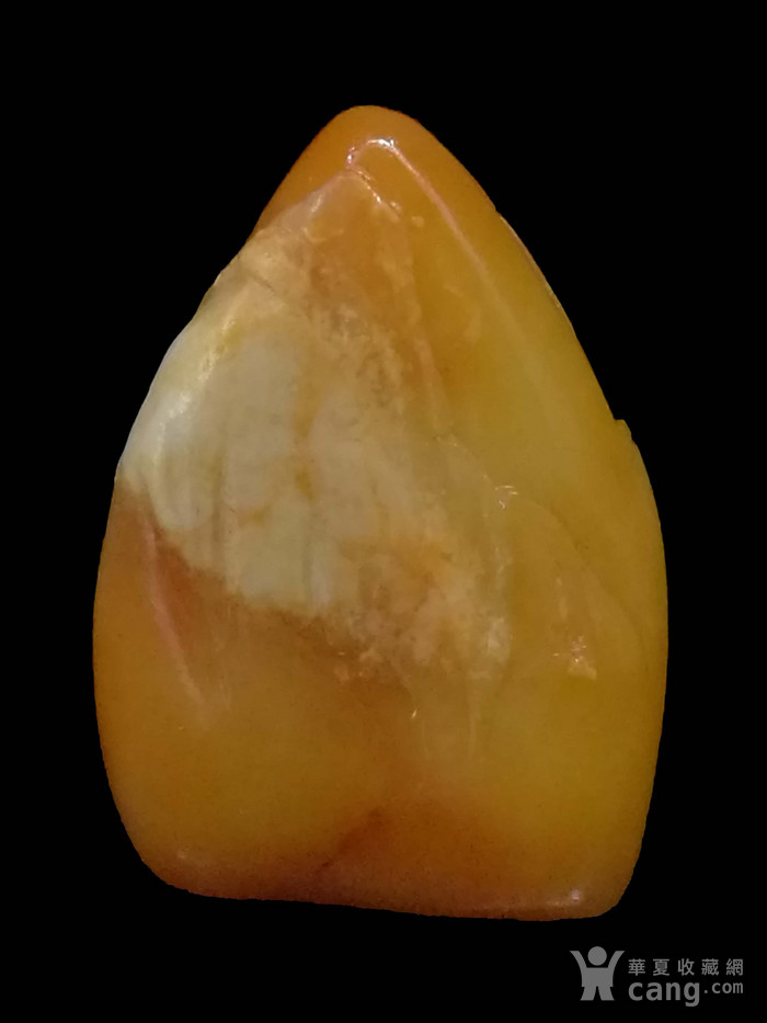 寿山石田黄石薄意浮雕摆件26 石质温润 萝卜纹隐隐可见