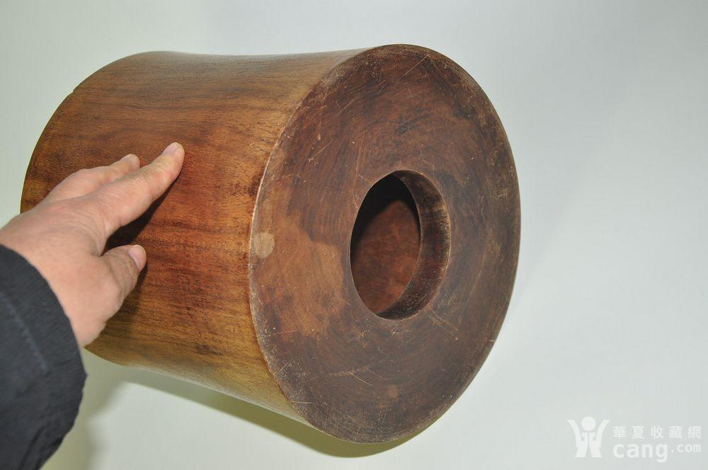 民国大草花梨笔筒