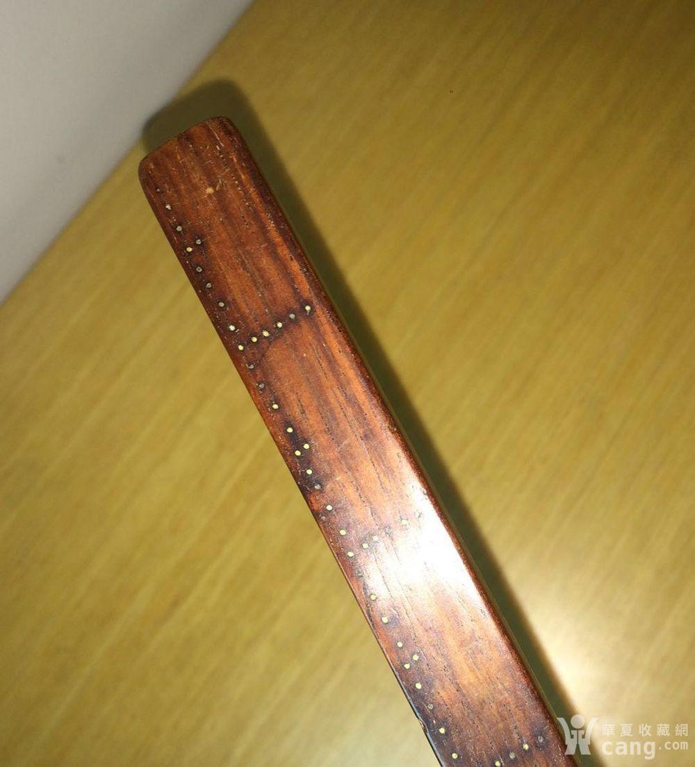 晚清民国黄花梨木尺三把