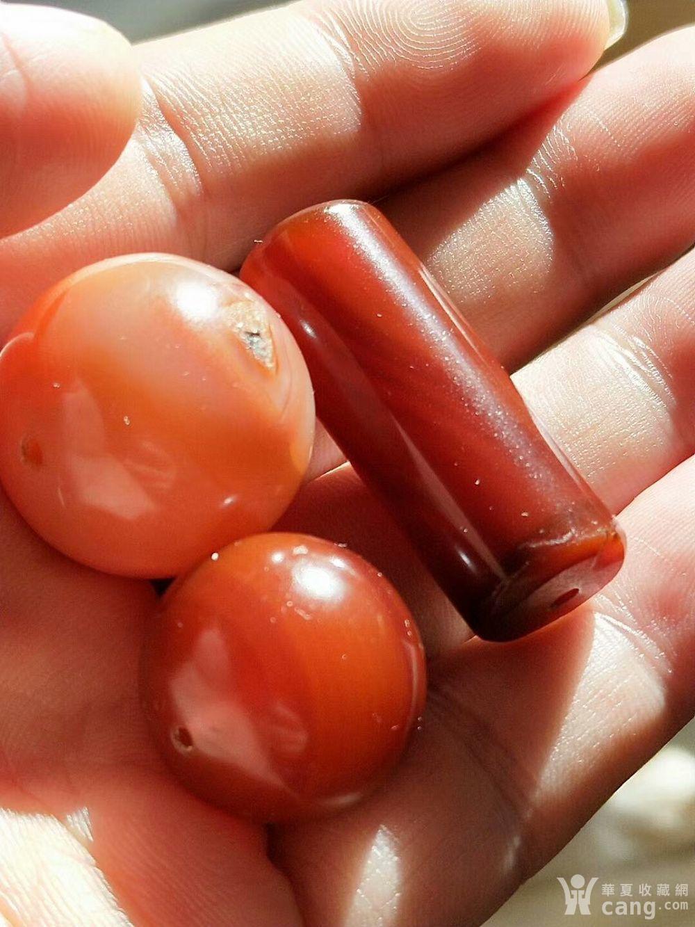 回流清代老玛瑙