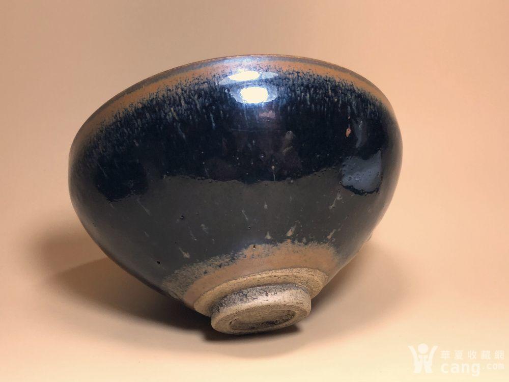 精品 收藏级**瓷 **黑釉兔毫盏一件