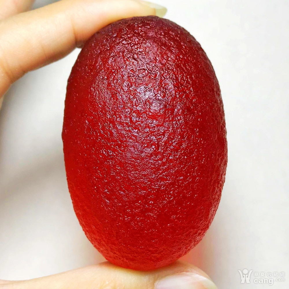 天外来物保真陨石!红艳如血天然库尔勒血陨石大原石满红把玩件