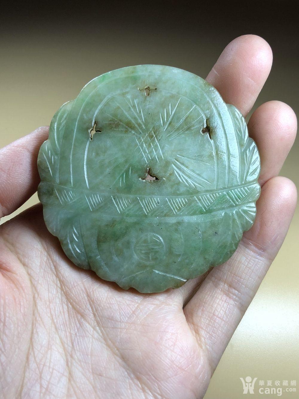 精品 清代老翡翠花篮玉佩一件 - 明清 - 玉器 - 华夏收藏网