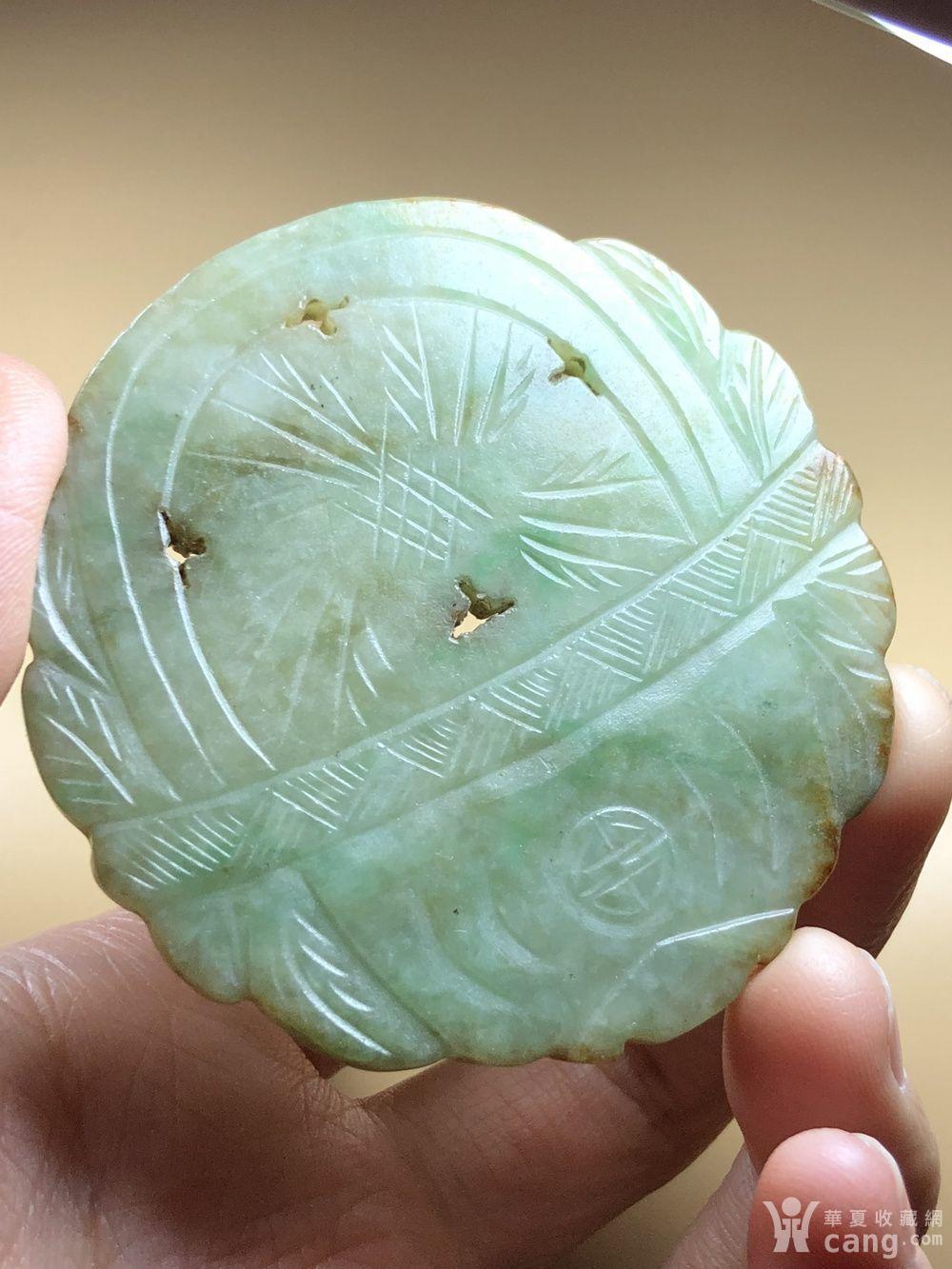 精品 清代老翡翠花篮玉佩一件 - 明清 - 玉器 - 华夏收藏网