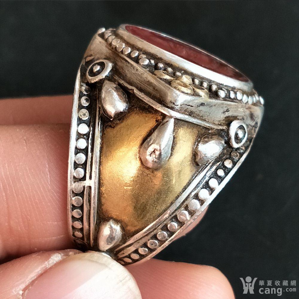 精品回流萨珊王朝印章戒指