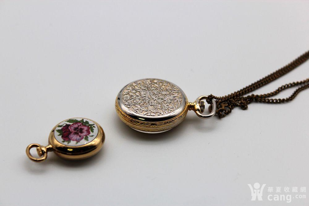 瑞士原产机械项链表 两戴