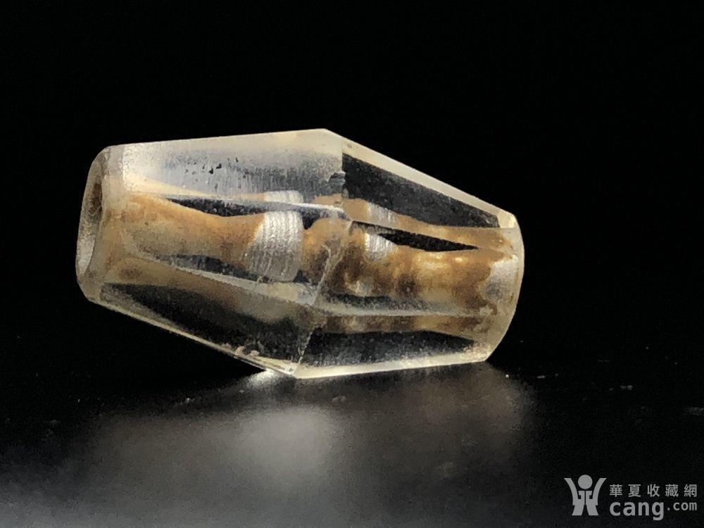 高古八棱水晶珠一颗_鉴定频道_华夏收藏网