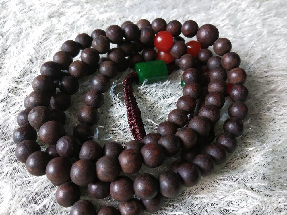 海南奇品伽楠香佛珠108粒