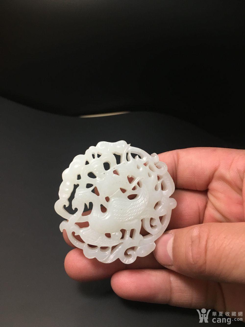 和田仙人骑凤白玉佩