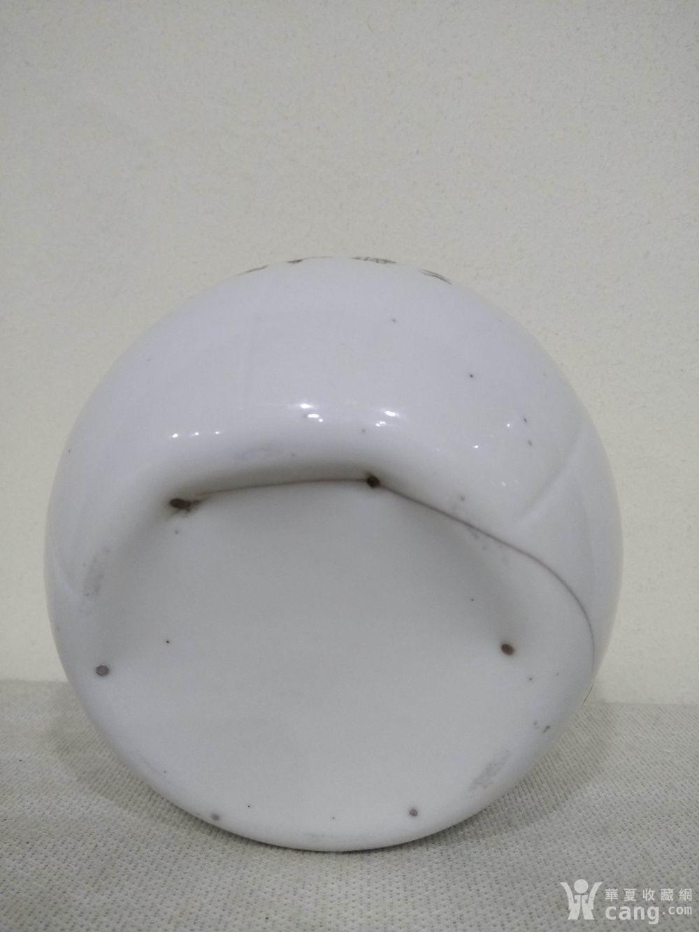 清光绪浅绛名家少山花鸟围棋罐 - 清 - 瓷器 - 华夏收藏网