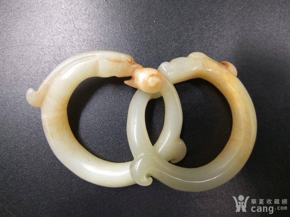 明代精品 龙凤双环