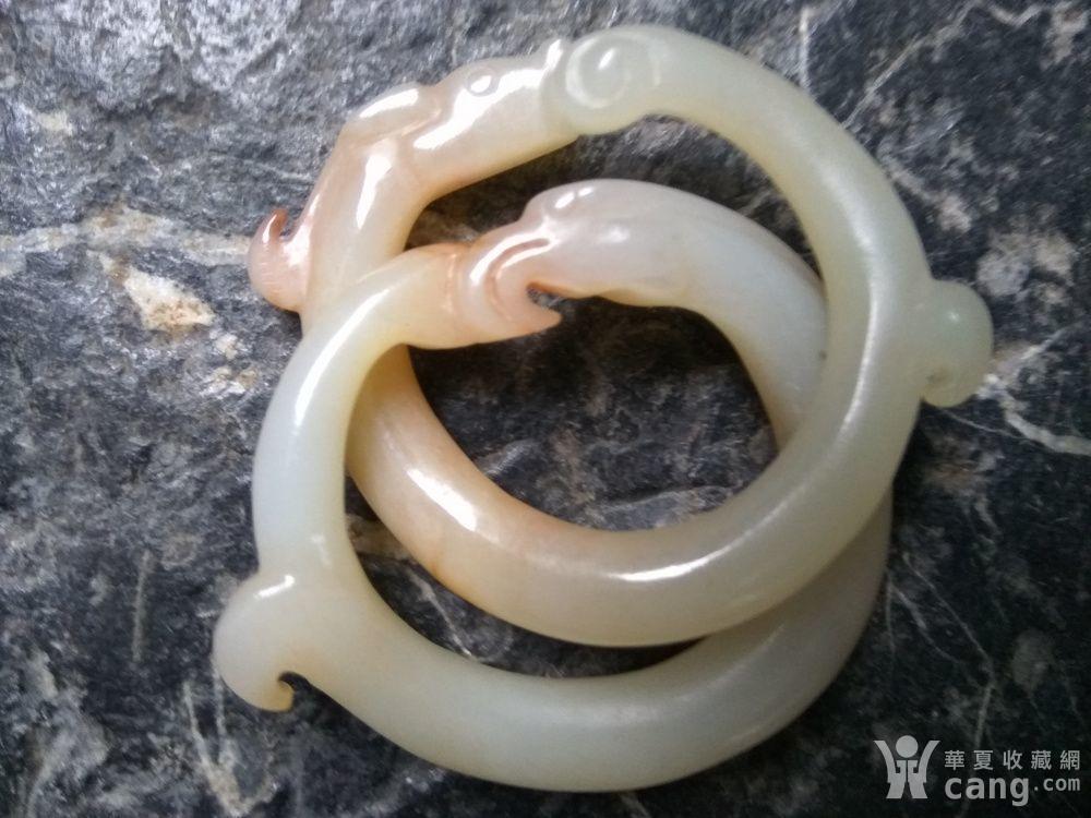 明代精品 龙凤双环