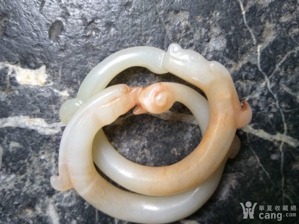 明代精品 龙凤双环